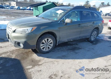 2016 Subaru Outback 2.5I Premium from USA, damaged, VIN 4S4BSACC6G3240835